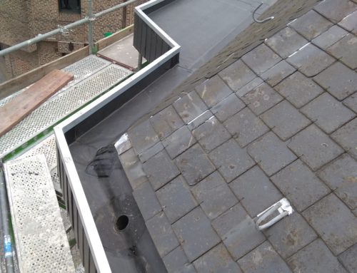 Overijse – Uitwerken van een bakgoot in EPDM